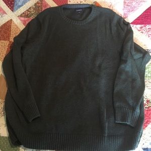Mens dark green sweater